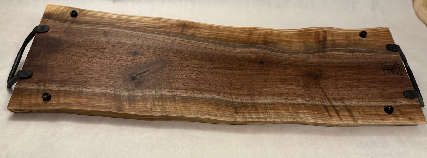 Live Edge Walnut Charcuterie Board - Assorted Lengths