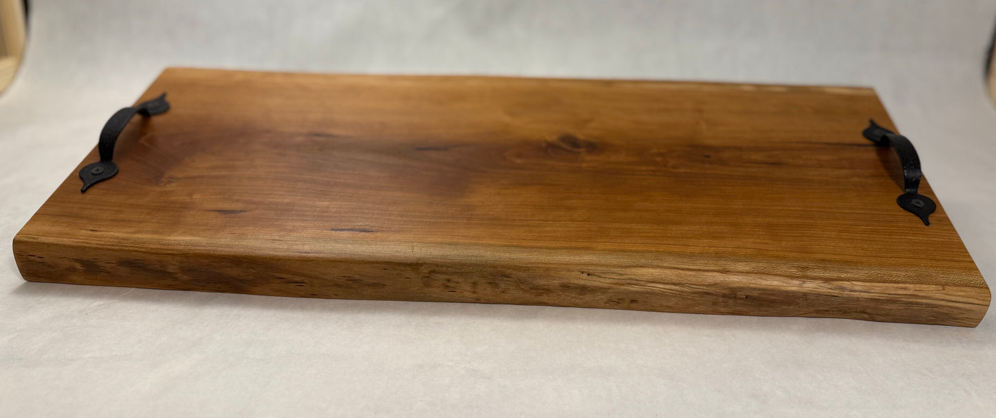 Live Edge Cherry Charcuterie Board - 24"